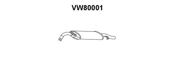 Einddemper VW80001