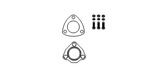 Mounting Kit, primary catalytic converter 82 14 1899