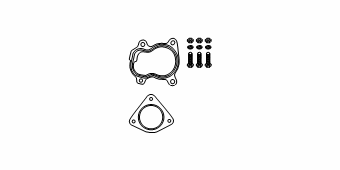 Mounting Kit, primary catalytic converter 82 23 4488