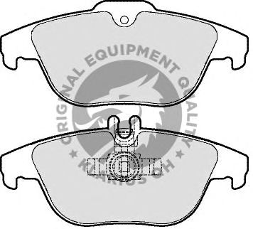 Brake Pad Set, disc brake BP1582
