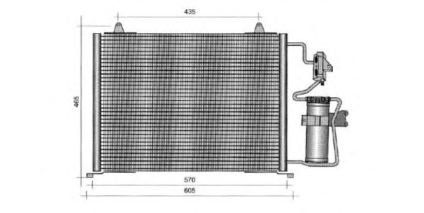 Condensator, airconditioning QCN10