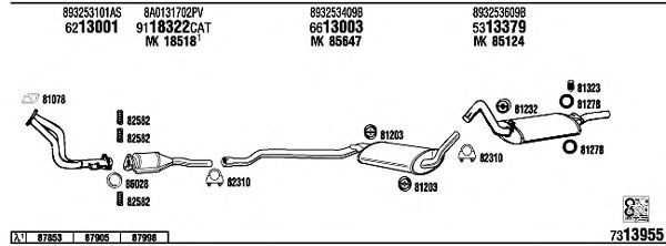 Exhaust System AD80028