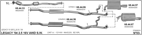 Exhaust System 576000019
