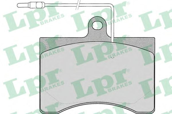 Brake Pad Set, disc brake 05P008
