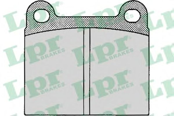 Brake Pad Set, disc brake 05P024