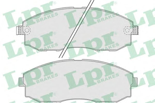 Brake Pad Set, disc brake 05P1015