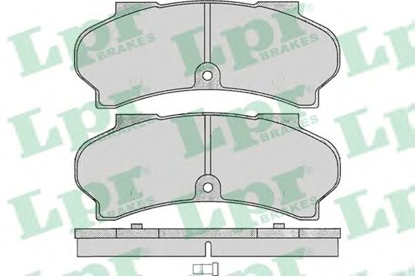 Brake Pad Set, disc brake 05P139