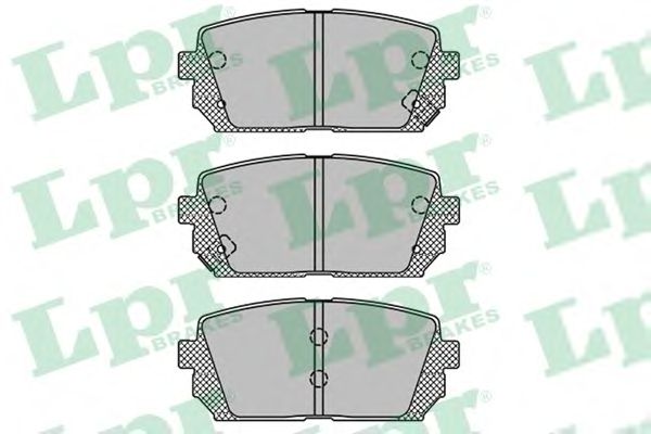 Brake Pad Set, disc brake 05P1416