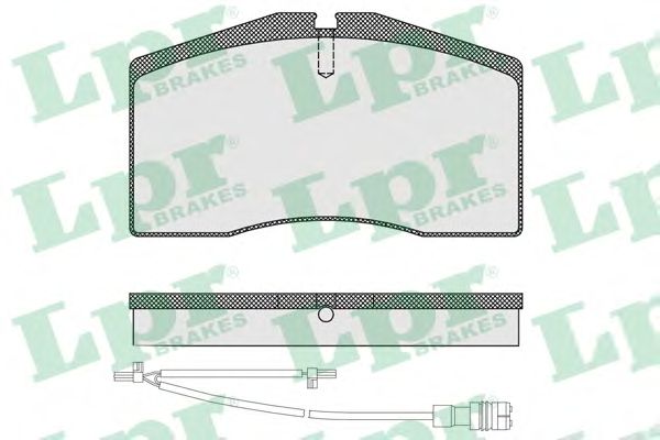 Brake Pad Set, disc brake 05P1585A