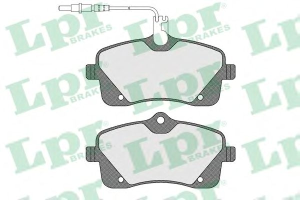 Brake Pad Set, disc brake 05P1601