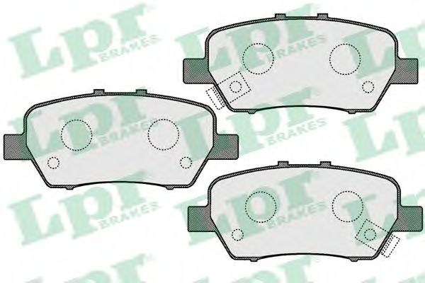 Brake Pad Set, disc brake 05P1692
