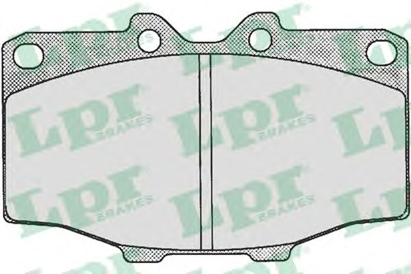 Brake Pad Set, disc brake 05P202