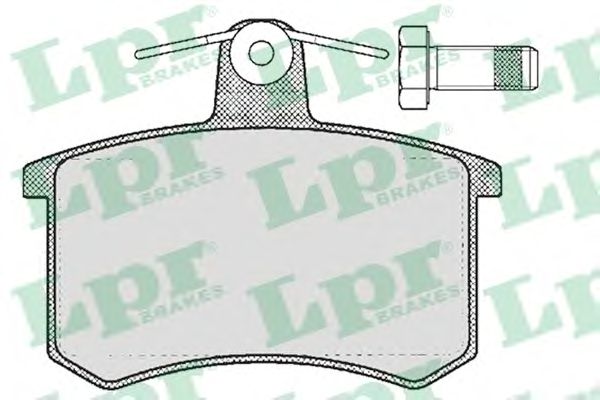 Brake Pad Set, disc brake 05P215
