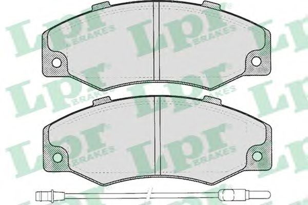 Brake Pad Set, disc brake 05P276