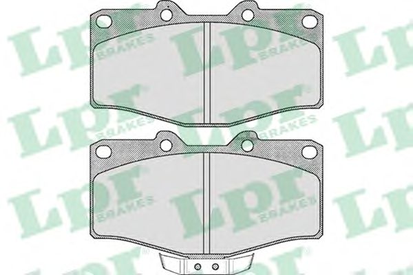 Brake Pad Set, disc brake 05P538