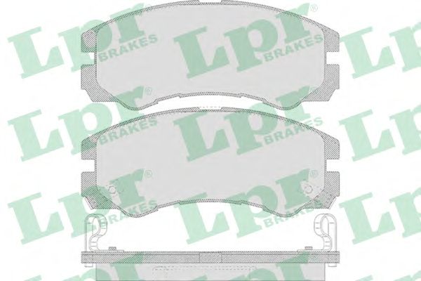 Brake Pad Set, disc brake 05P658
