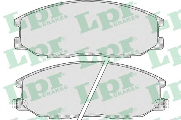 Brake Pad Set, disc brake 05P858