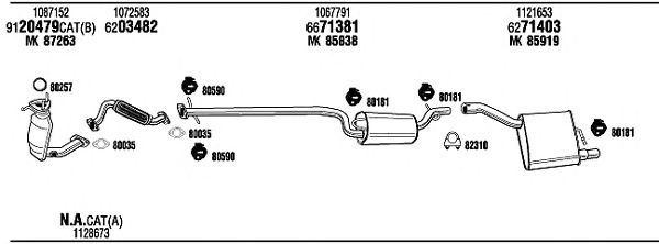 Exhaust System FOT09899A
