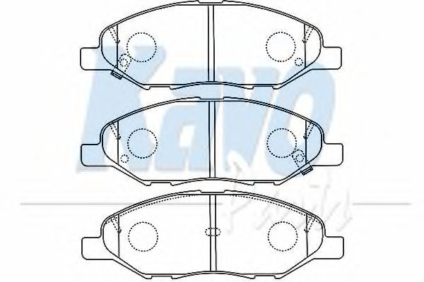Brake Pad Set, disc brake BP-6599