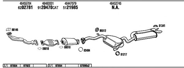 Exhaust System LN40035