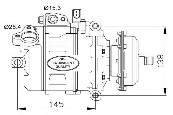 Compressor, airconditioning 32148