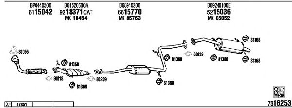 Exhaust System MA40064
