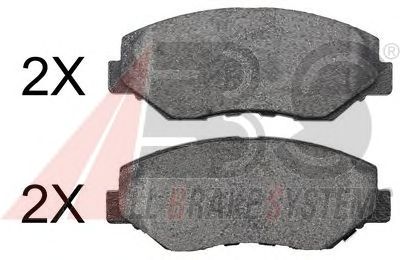 Brake Pad Set, disc brake 37424 OE