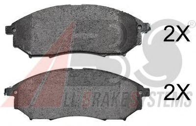 Brake Pad Set, disc brake 37791 OE