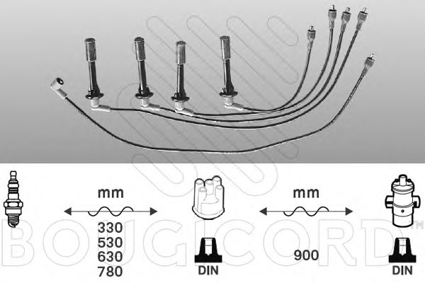 Ignition Cable Kit 3395