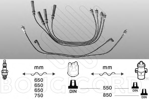 Ignition Cable Kit 4086