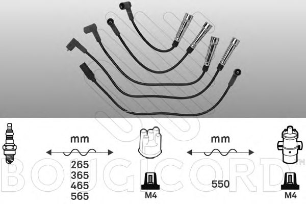 Ignition Cable Kit 4102