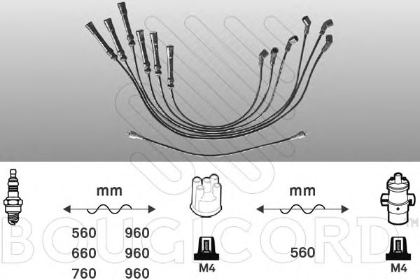 Ignition Cable Kit 4107
