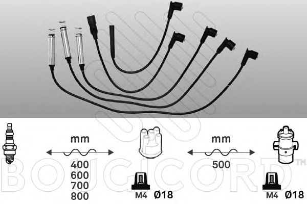 Ignition Cable Kit 4112