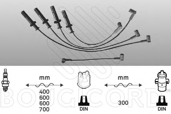 Ignition Cable Kit 4161
