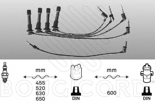 Ignition Cable Kit 7145