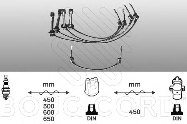 Ignition Cable Kit 7150