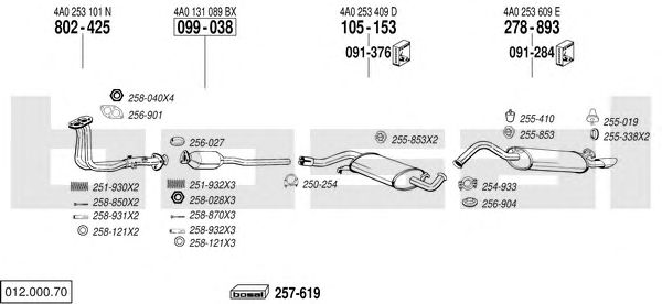 Exhaust System 012.000.70