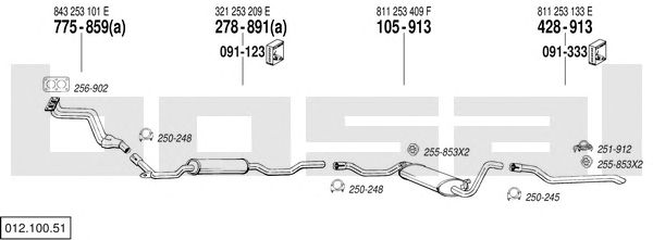Exhaust System 012.100.51