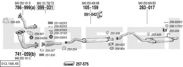 Exhaust System 012.168.45