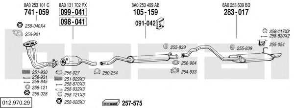 Exhaust System 012.970.29