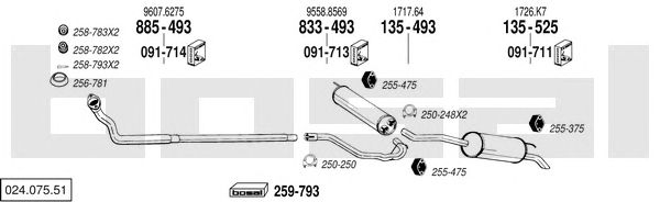 Exhaust System 024.075.51