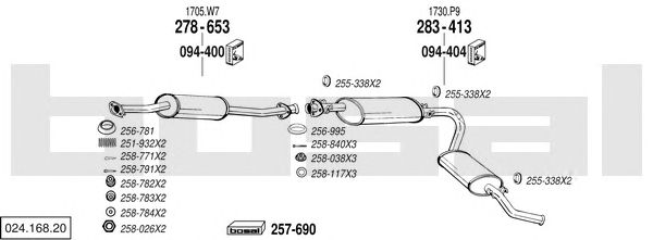 Exhaust System 024.168.20