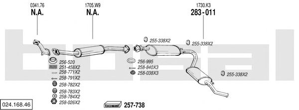Exhaust System 024.168.46