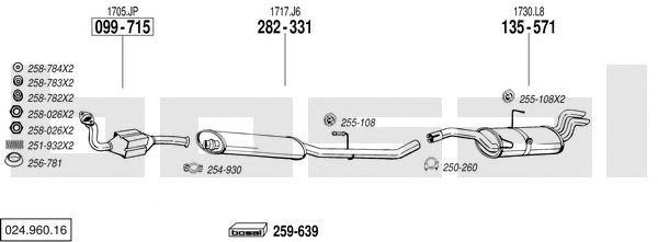 Exhaust System 024.960.16