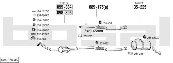 Exhaust System 024.970.06