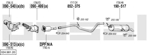 Exhaust System 024.981.20