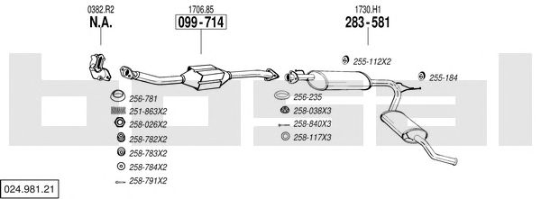 Exhaust System 024.981.21