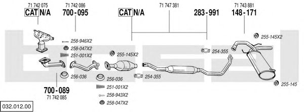 Exhaust System 032.012.00
