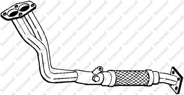 Exhaust Pipe 802-431