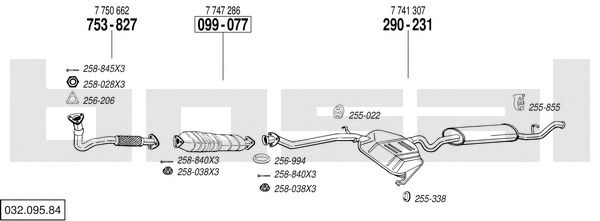 Exhaust System 032.095.84